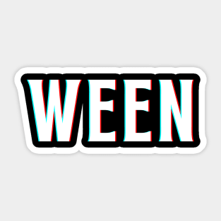 WEEN 3D Sticker